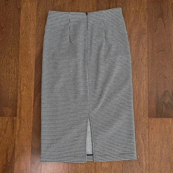 Halogen Houndstooth Pencil Skirt Sz. XS - Picture 3 of 4